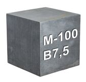 Бетон М100